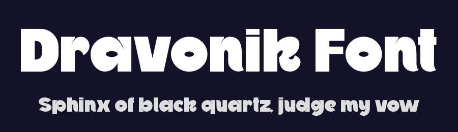 Dravonik Font by figuree studio — Sans Serif Font — thumbnail 2