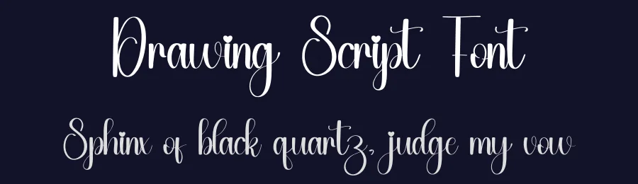 Drawing Script Font by inermediaSTUDIO — Script Handwritten Font — thumbnail 2