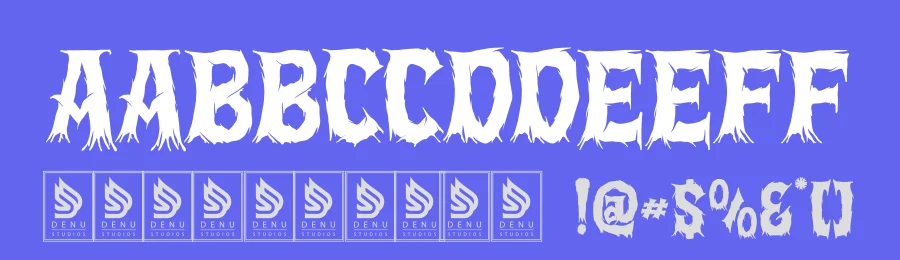 Dread Forest | All Caps Horror Font by Gracetypestudio — Decorative Font — thumbnail 3