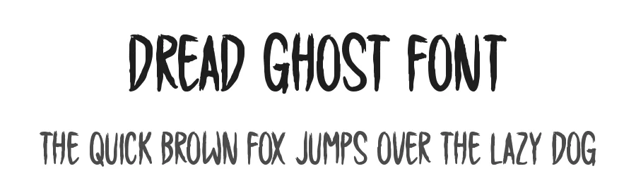 Dread Ghost Font by Seemly Fonts — Display Font