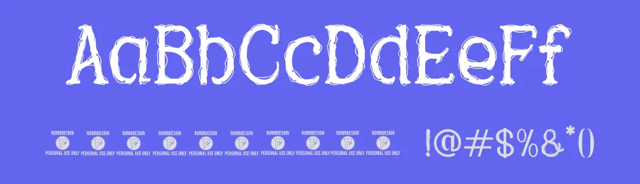 Dreadly – Horror Typeface by RoninDesign — Decorative Font — thumbnail 3