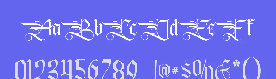 Dreadthorn Font by letterara — Blackletter Font — thumbnail 3