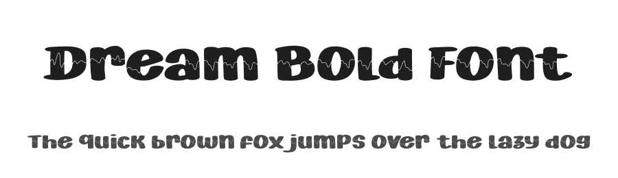 Dream Bold Font by Denustudios — Display Font