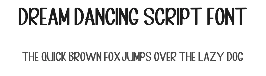 Dream Dancing Script Font by inermediaSTUDIO — Display Font
