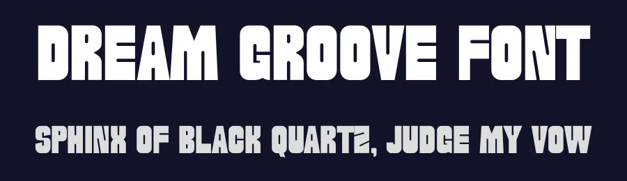 Dream Groove Font by Almairatype — Display Font — thumbnail 2