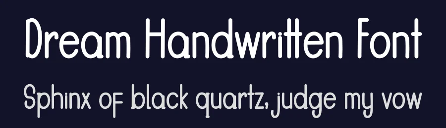Dream Handwritten Font by inermediaSTUDIO — Display Font — thumbnail 2