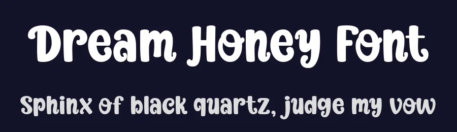 Dream Honey Font by nasiruzzaman — Decorative Font — thumbnail 2