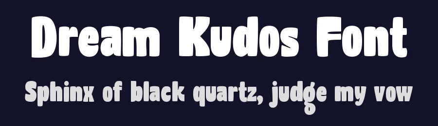 Dream Kudos Font by Variatype — Sans Serif Font — thumbnail 2
