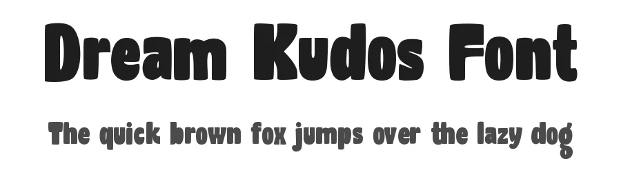 Dream Kudos Font by Variatype — Sans Serif Font
