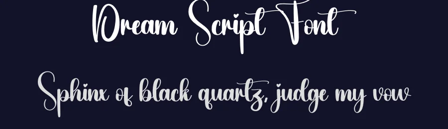 Dream Script Font by creativeletter — Script Handwritten Font — thumbnail 2