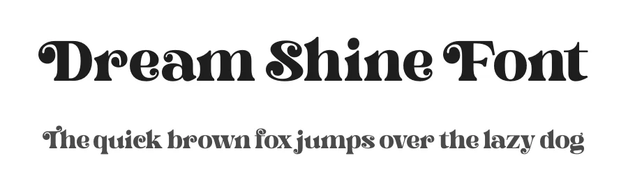 Dream Shine Font by timelesstype.co — Serif Font