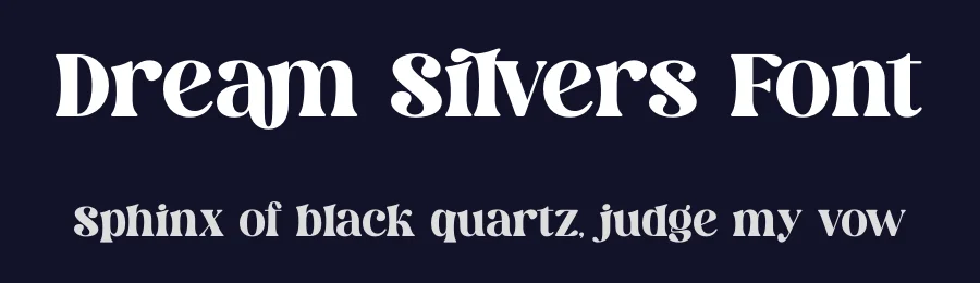 Dream Silvers Font by timelesstype.co — Display Font — thumbnail 2