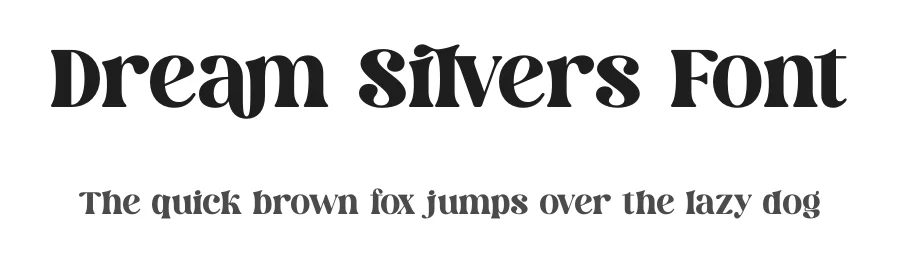 Dream Silvers Font by timelesstype.co — Display Font