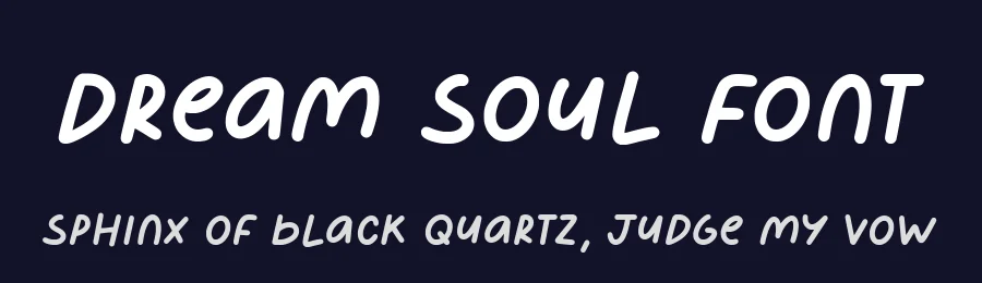 Dream Soul Font by Timur type — Decorative Font — thumbnail 2