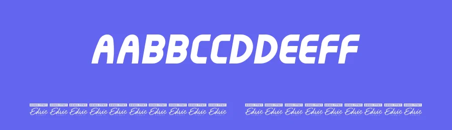 Dream Swipe Font by edricstudio — Display Font — thumbnail 3