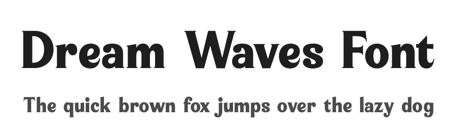 Dream Waves Font by timelesstype.co — Serif Font