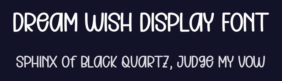 Dream Wish Display Font by inermediaSTUDIO — Display Font — thumbnail 2