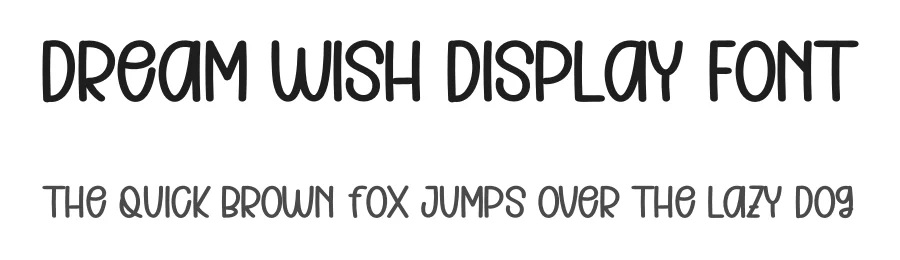 Dream Wish Display Font by inermediaSTUDIO — Display Font