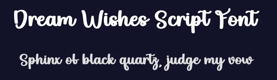 Dream Wishes Script Font by creativeletter — Script Handwritten Font — thumbnail 2