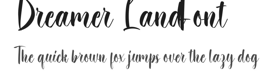 Dreamer Land Font by nihstudio — Script Handwritten Font