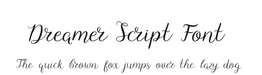 Dreamer Script Font by Typeface — Script Handwritten Font