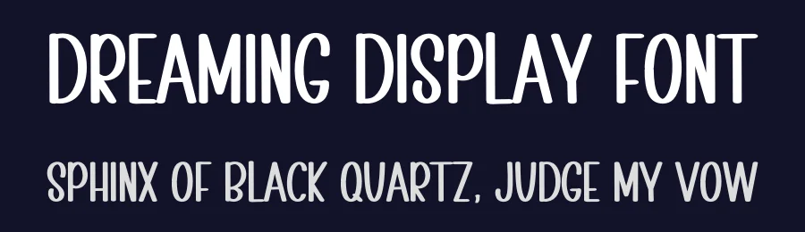 Dreaming Display Font by inermediaSTUDIO — Script Handwritten Font — thumbnail 2