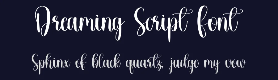 Dreaming Script Font by inermediaSTUDIO — Script Handwritten Font — thumbnail 2