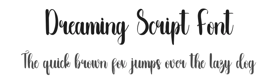 Dreaming Script Font by inermediaSTUDIO — Script Handwritten Font