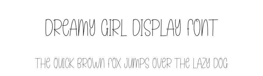 Dreamy Girl Display Font by andikastudio — Display Font