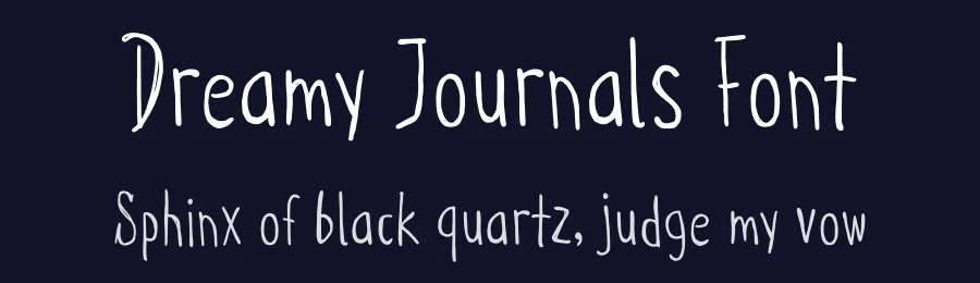 Dreamy Journals Font by Lettermine — Script Handwritten Font — thumbnail 2