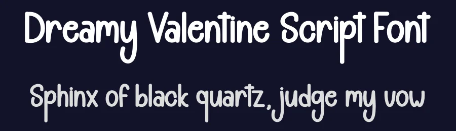 Dreamy Valentine Script Font by andikastudio — Display Font — thumbnail 2