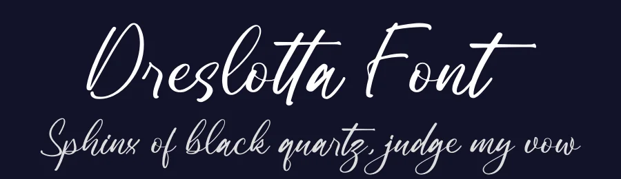 Dreslotta Font by letterfabric — Script Handwritten Font — thumbnail 2