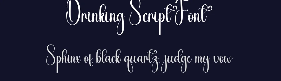 Drinking Script Font by andikastudio — Script Handwritten Font — thumbnail 2