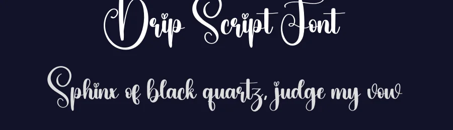 Drip Script Font by creativeletter — Script Handwritten Font — thumbnail 2