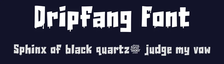 Dripfang Font by fontsider — Script Handwritten Font — thumbnail 2