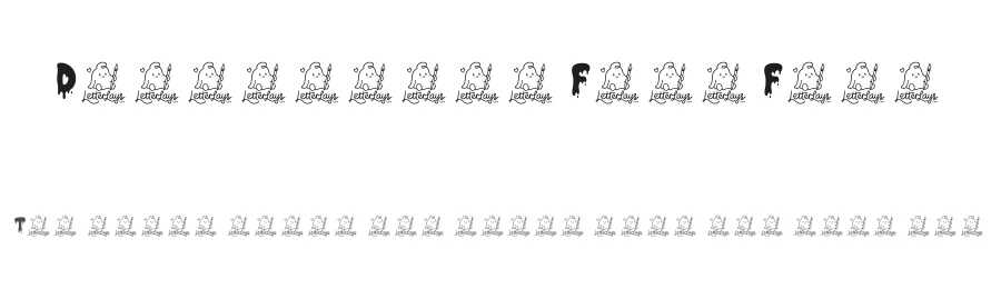 Dripmallow Free Font by Letterlays — Display Font