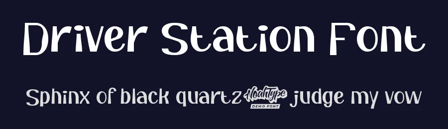 Driver Station Font by noahtype — Decorative Font — thumbnail 2
