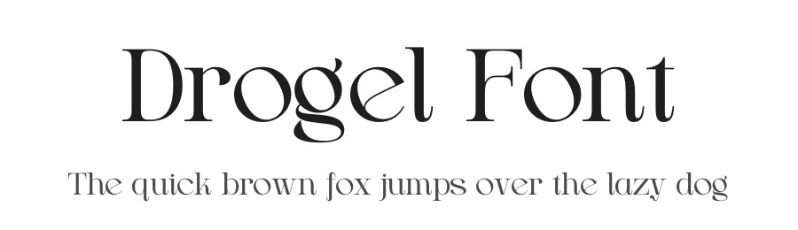 Drogel Font by Gracetype Studio — Serif Font