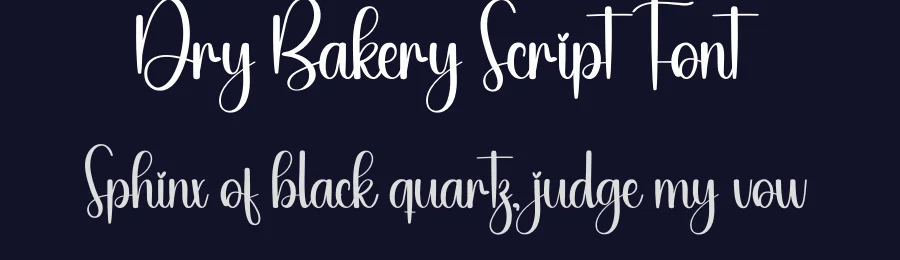 Dry Bakery Script Font by creativeletter — Script Handwritten Font — thumbnail 2
