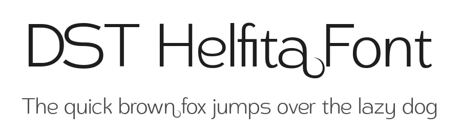 DST Helfita Font by Designsation — Sans Serif Font