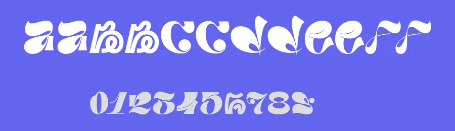 DT Random Font by Duong Tran — Display Font — thumbnail 3
