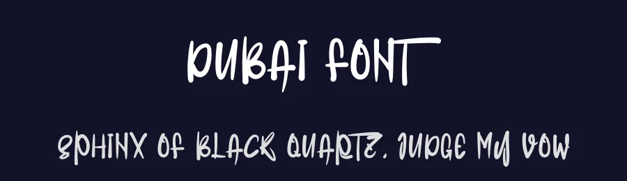 Dubai Font by levincreative — Script Handwritten Font — thumbnail 2