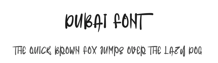 Dubai Font by levincreative — Script Handwritten Font