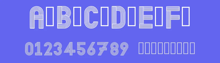 Dubline Typeface by Stephane P — Sans Serif Font — thumbnail 3