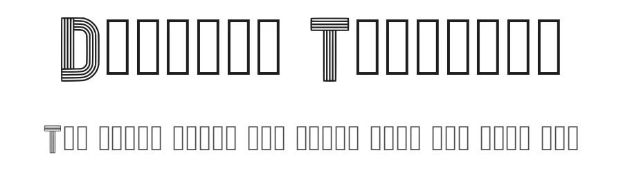 Dubline Typeface by Stephane P — Sans Serif Font