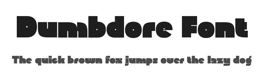 Dumbdore Font by Ardyanatypes — Display Font