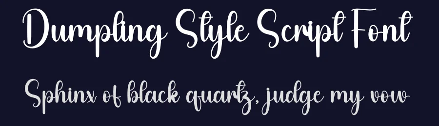 Dumpling Style Script Font by andikastudio — Script Handwritten Font — thumbnail 2