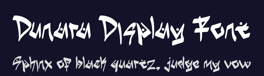 Dunara Display Font by ArtiXLabs — Decorative Font — thumbnail 2
