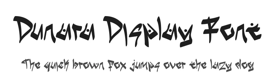 Dunara Display Font by ArtiXLabs — Decorative Font