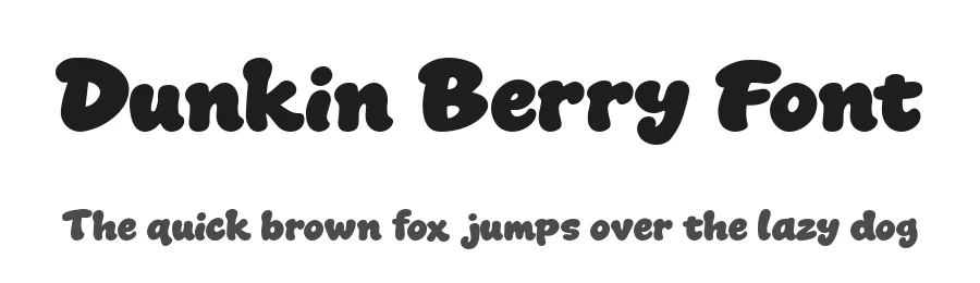 Dunkin Berry Font by Cikareotype Studio — Display Font